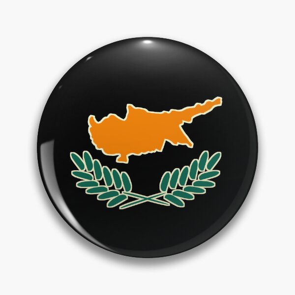 Item preview, Cyprus Flag - Cyprus Travel Flag Map designed and sold by vibeno1.