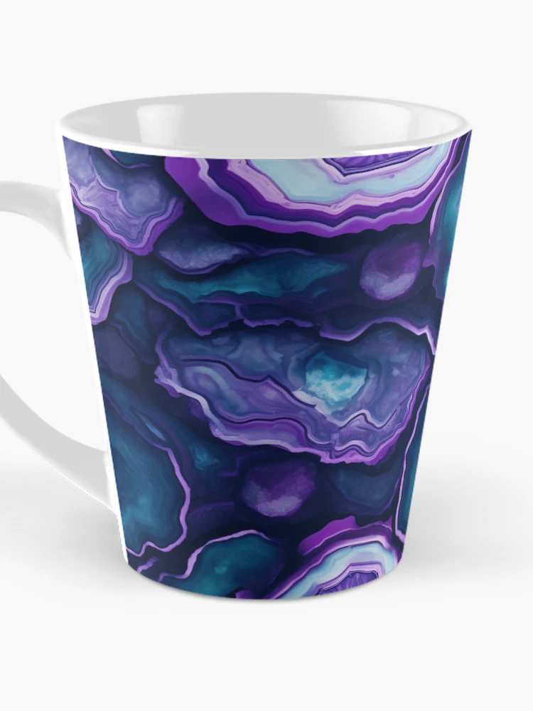 Thumbnail 3 of 4, Coffee Mug, Geode Style Pattern designed and sold by SideSignal.