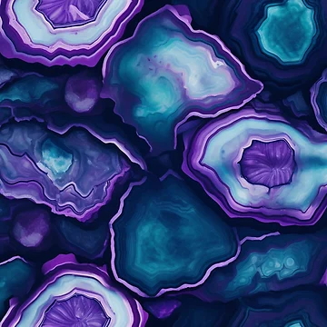 Artwork thumbnail, Geode Style Pattern by SideSignal