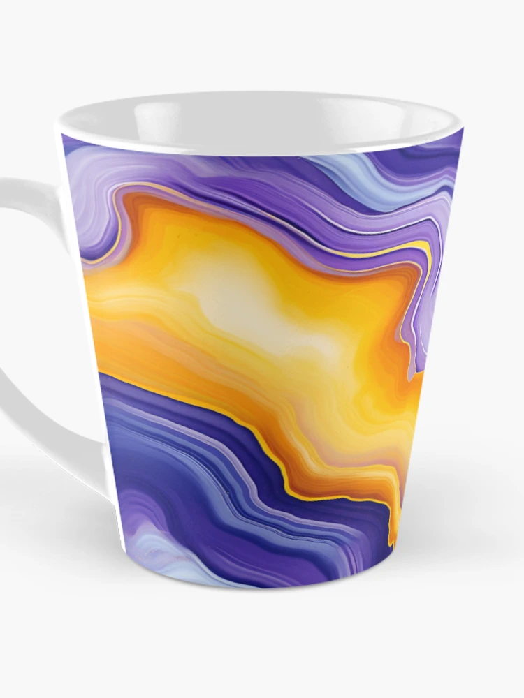 Thumbnail 3 of 4, Coffee Mug, Geode Style Pattern designed and sold by SideSignal.