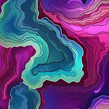 Artwork thumbnail, Geode Style Pattern by SideSignal