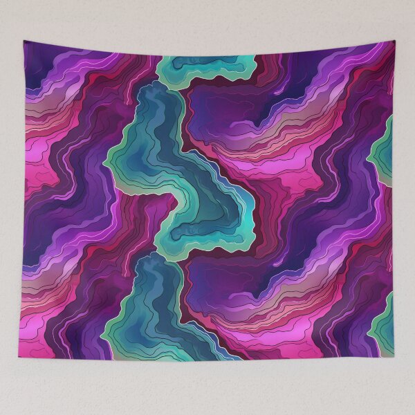 Item preview, Geode Style Pattern designed and sold by SideSignal.
