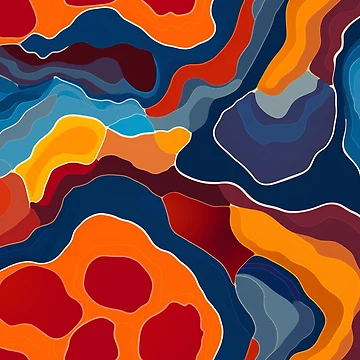 Artwork thumbnail, Geode Style Pattern by SideSignal