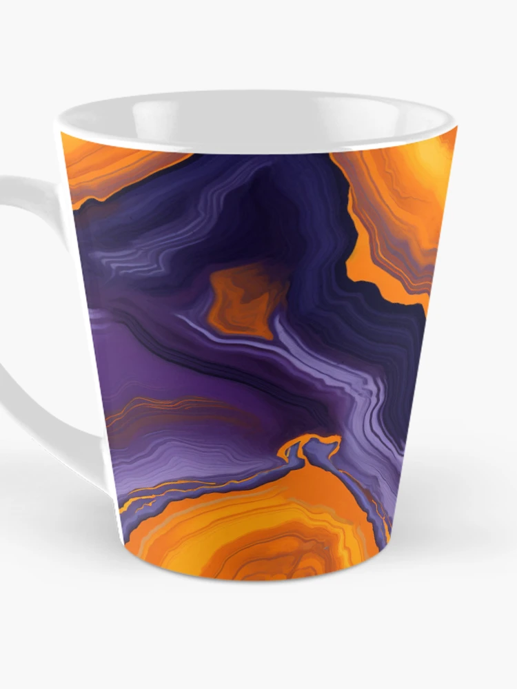 Thumbnail 3 of 4, Coffee Mug, Geode Style Pattern designed and sold by SideSignal.