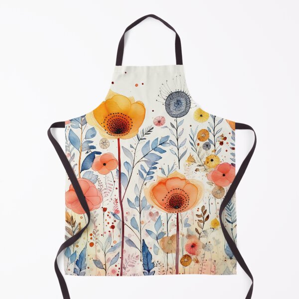 Artikelvorschau, Einfache Blumenkunst-Aquarell-Boho-Wildblumenkunst entworfen und verkauft von Inktown.