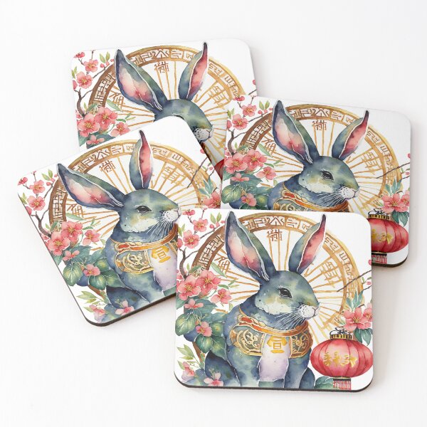 Item preview, CHINESE NEW YEAR OF THE RABBIT designed and sold by cubiask.