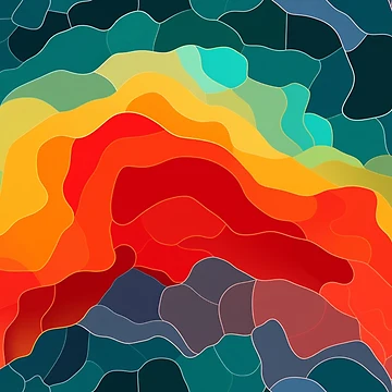 Artwork thumbnail, Geode Style Pattern by SideSignal