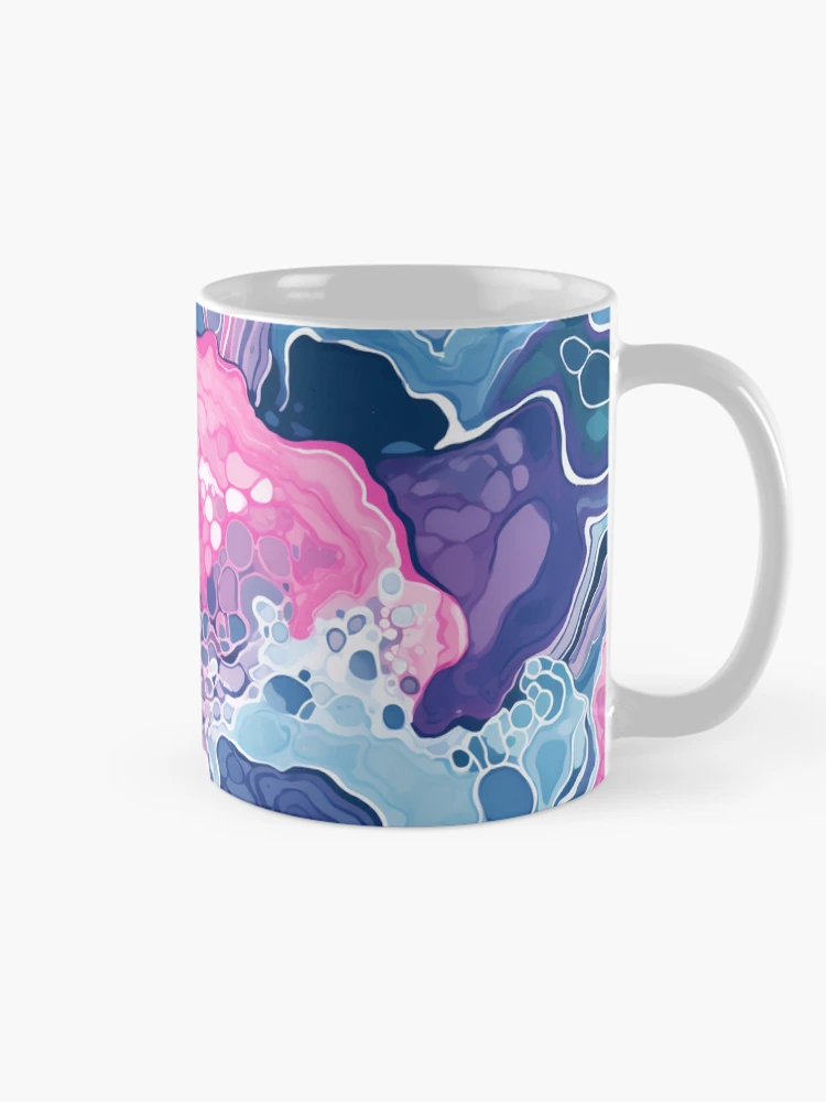Thumbnail 3 of 6, Coffee Mug, Geode Style Pattern designed and sold by SideSignal.