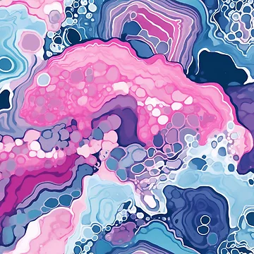 Artwork thumbnail, Geode Style Pattern by SideSignal