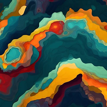 Artwork thumbnail, Geode Style Pattern by SideSignal