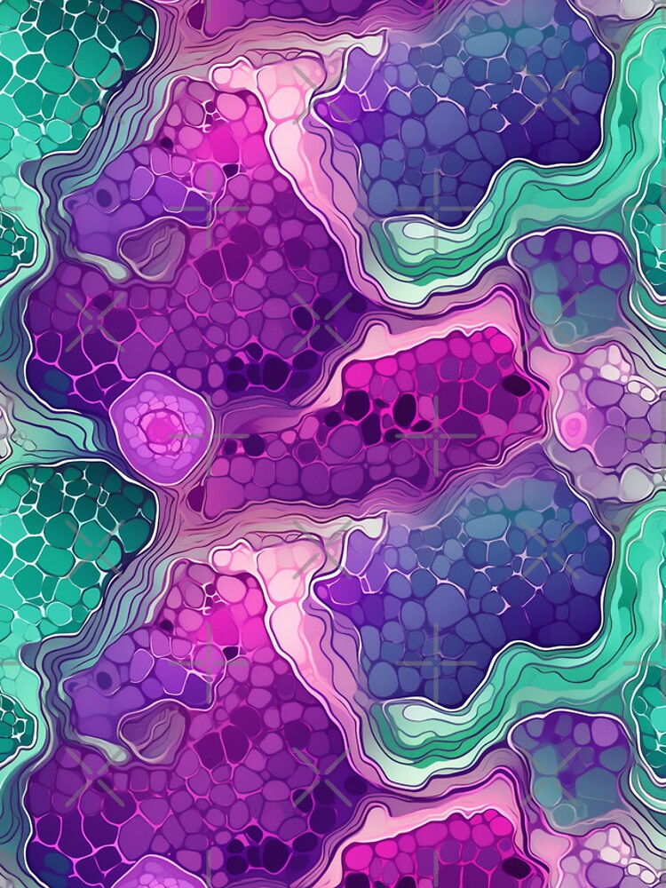 Thumbnail 4 of 4, Samsung Galaxy Phone Case, Geode Style Pattern designed and sold by SideSignal.