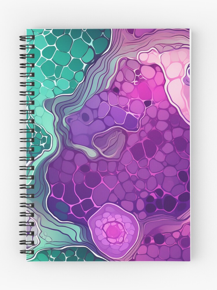 Thumbnail 1 of 3, Journal, Geode Style Pattern designed and sold by SideSignal.