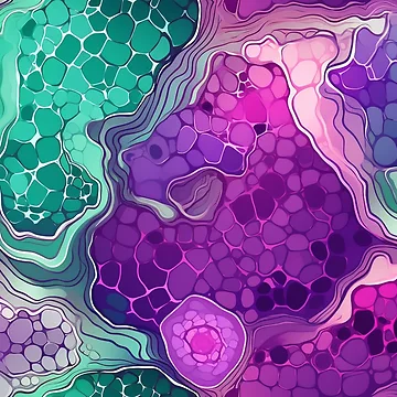 Artwork thumbnail, Geode Style Pattern by SideSignal