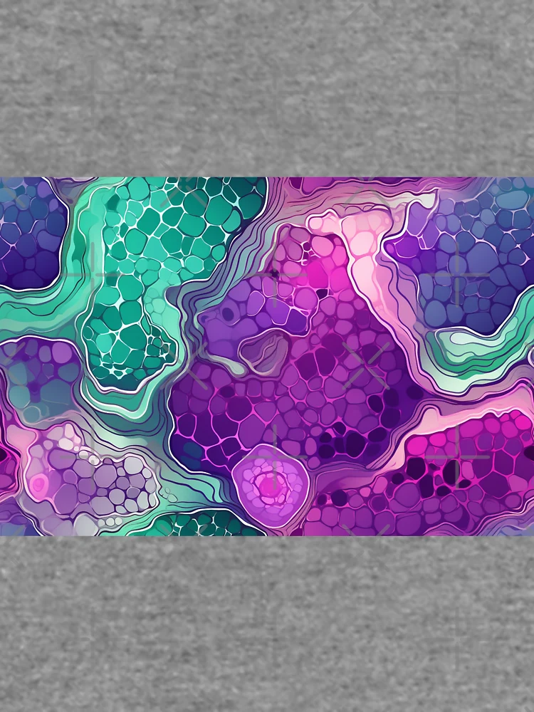 Thumbnail 6 of 6, Lightweight Sweatshirt, Geode Style Pattern designed and sold by SideSignal.