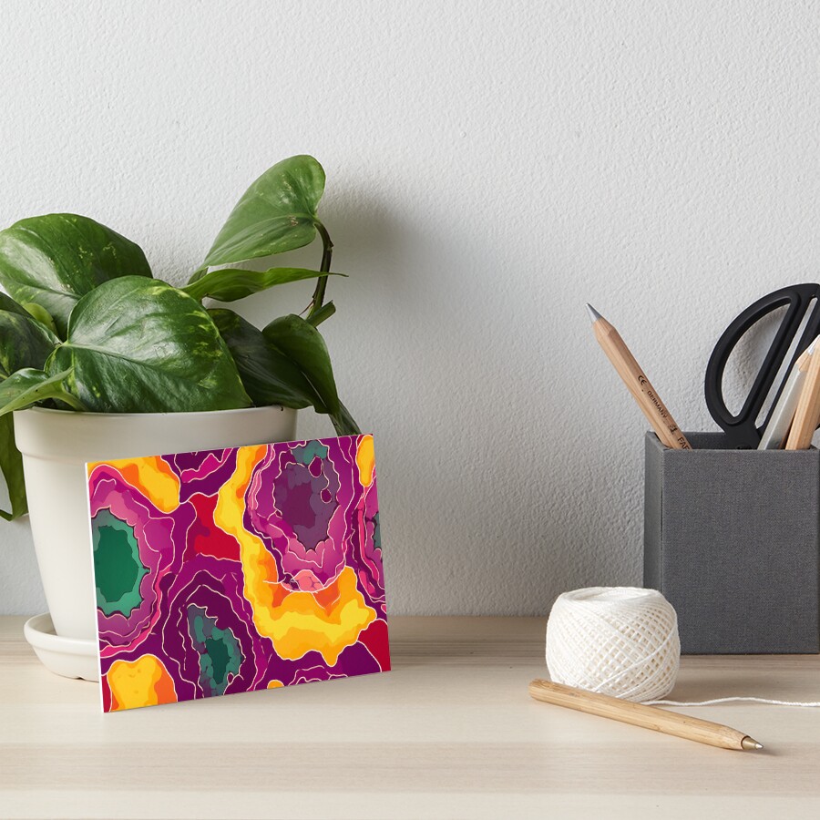 Item preview, Art Board Print designed and sold by SideSignal.