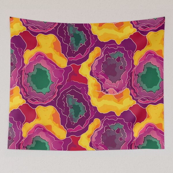 Item preview, Geode Style Pattern designed and sold by SideSignal.
