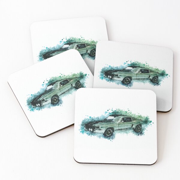 Item preview, Classic Muscle Car Hot Rod Vintage style illustration art for the Racing Lovers designed and sold by Naumovski.