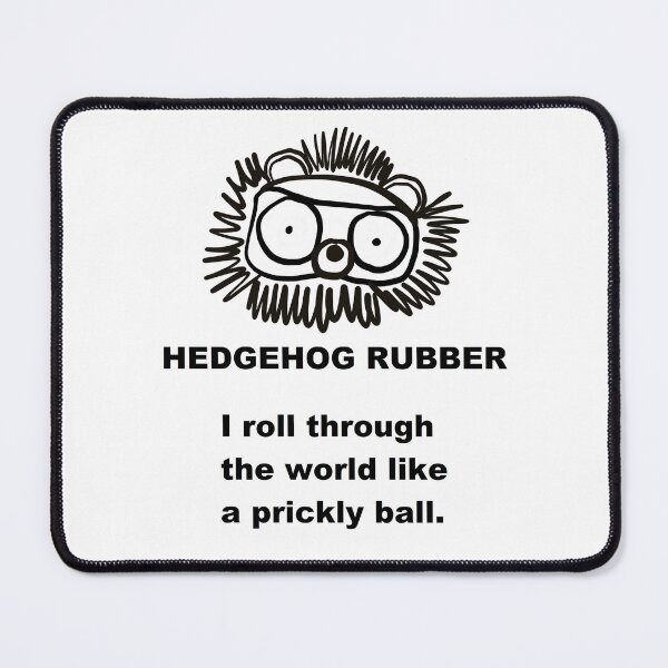 Item preview, HEDGEHOG RUBBER designed and sold by RubberWorld.