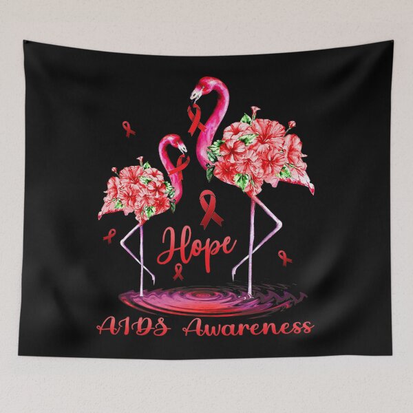 Item preview, Flamingo AIDS Awareness designed and sold by defabiosofxs.