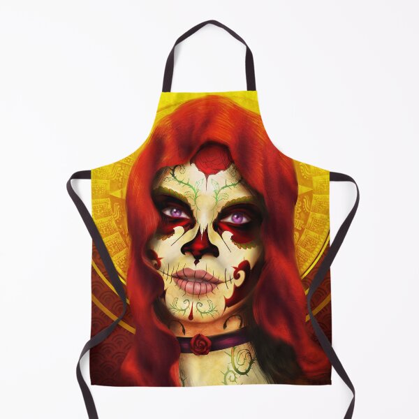 Item preview, Rosa Roja portrait designed and sold by Rene Trujillo Illustrations.