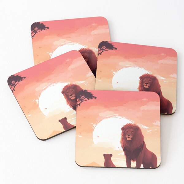 Item preview, Gorgeous jungle sunset designed and sold by cute-animals99.