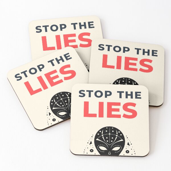 Item preview, Arcturian Stop the Lies designed and sold by Olivia Tatara.