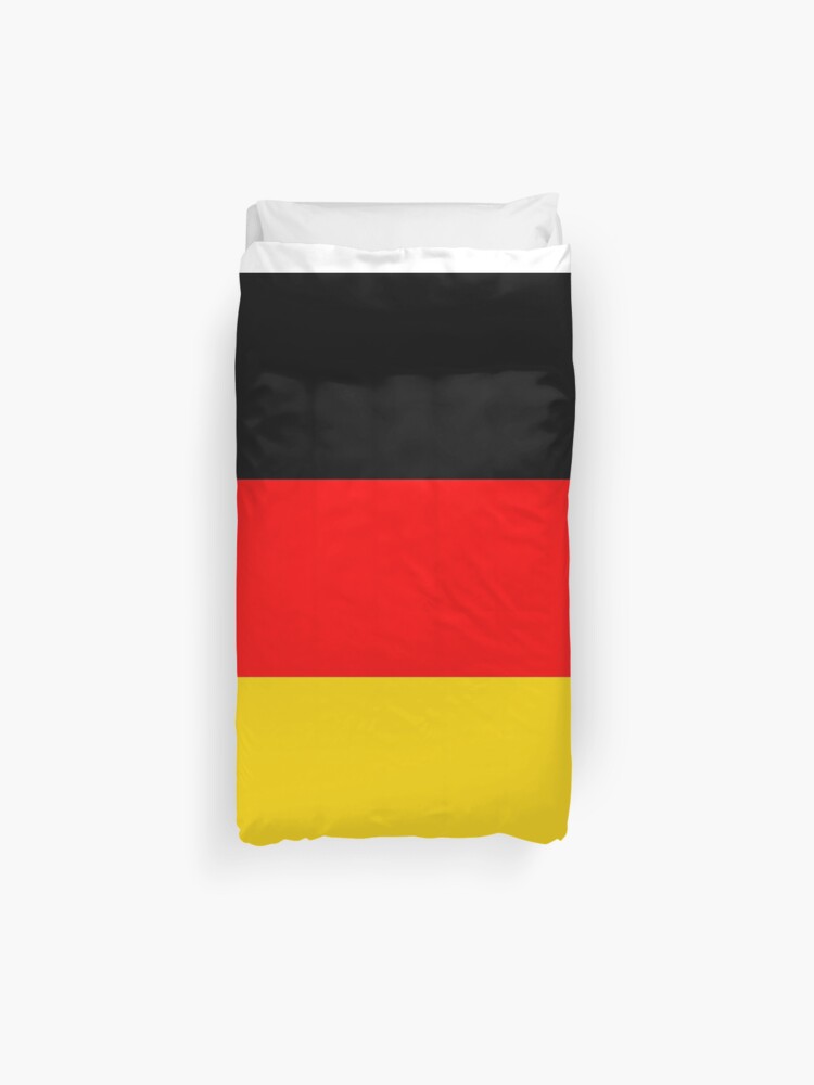 Housse De Couette Drapeau Allemand Imprimer Par Spacerocket Redbubble