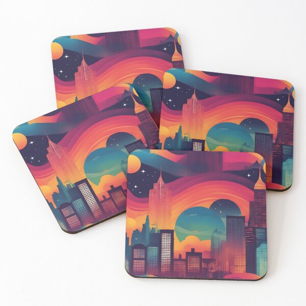 Item preview, Silhouetted Universe Hues designed and sold by Sadia  Jannat.