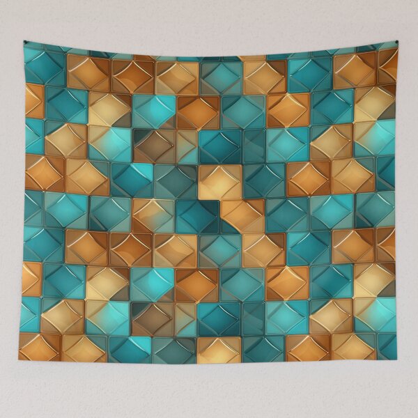 Item preview, Glass Tile Pattern designed and sold by SideSignal.