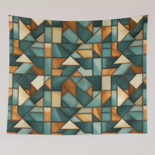 Item preview, Glass Tile Pattern designed and sold by SideSignal.