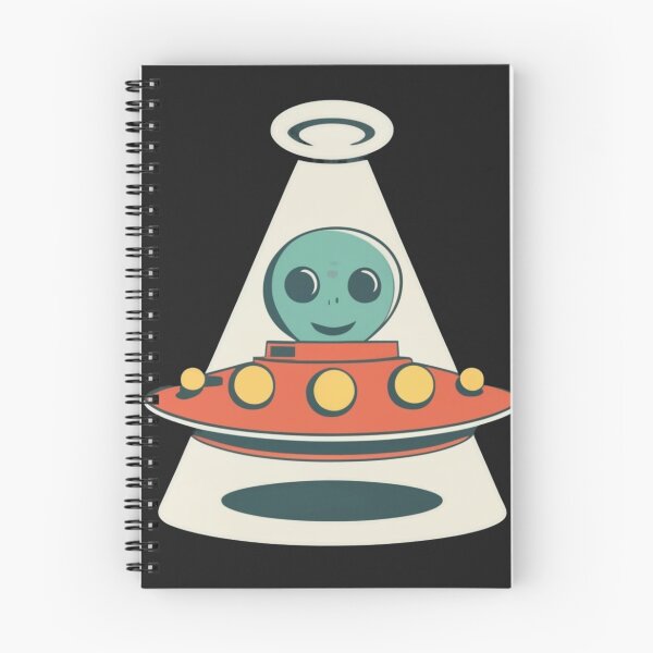 Item preview, Funny Alien in spaceship designed and sold by Studio-DesignWw.