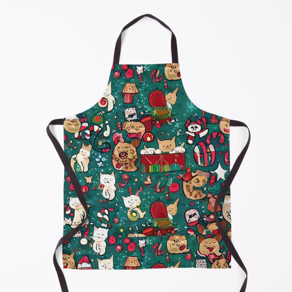 Item preview, Cute chrismas cats designed and sold by Hexan.