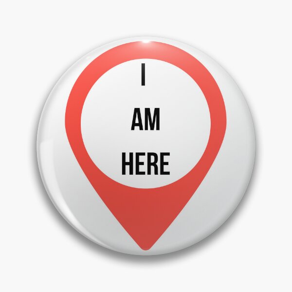 Item preview, I am here - you are here sign designed and sold by Alyn8.