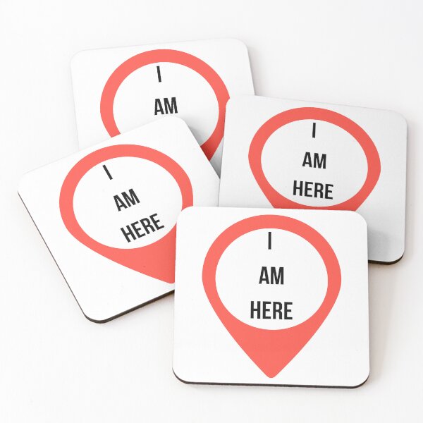 Item preview, I am here - you are here sign designed and sold by Alyn8.