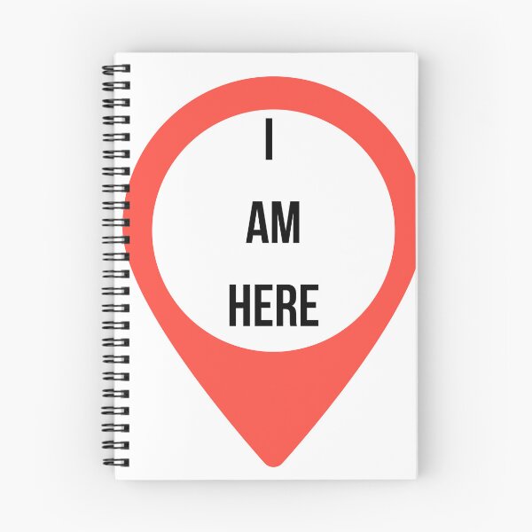 Item preview, I am here - you are here sign designed and sold by Alyn8.