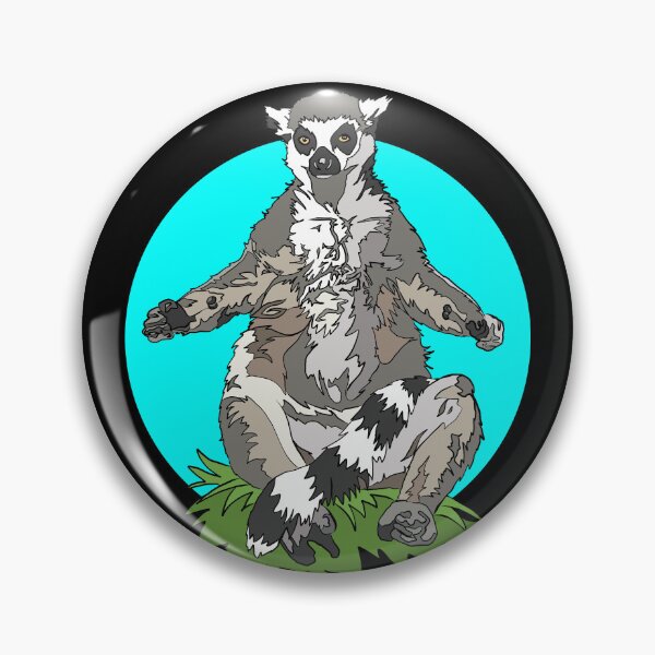 Item preview, Meditating Lemur | Gift for Lemur Lover designed and sold by Marian Murdoch.