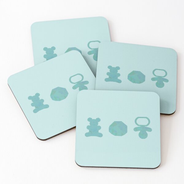 Item preview, Turquoise Birthstone Baby Icons designed and sold by roselikething.