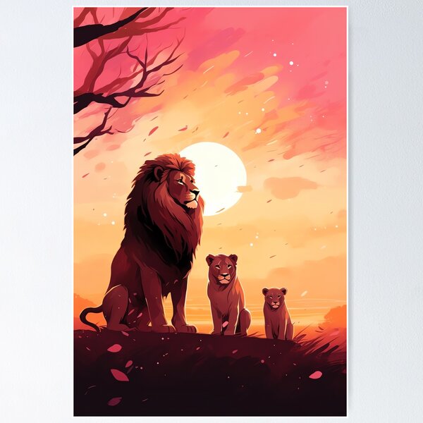 Poster, Quadro Harmony - jungle em