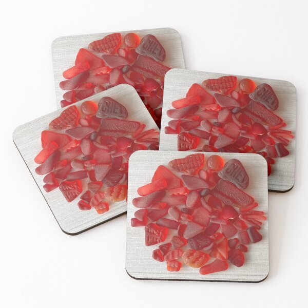 Item preview, Red delicious seaglass from the beach designed and sold by Jums-Med.