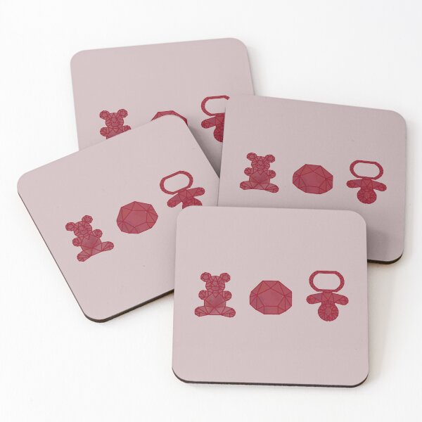 Item preview, Garnet Birthstone Baby Icons designed and sold by roselikething.