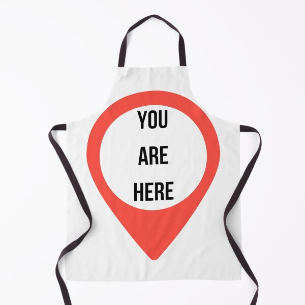 Item preview, You are here. Positivity and mindfulness reminder - or maybe just a sign that you are here. designed and sold by Alyn8.