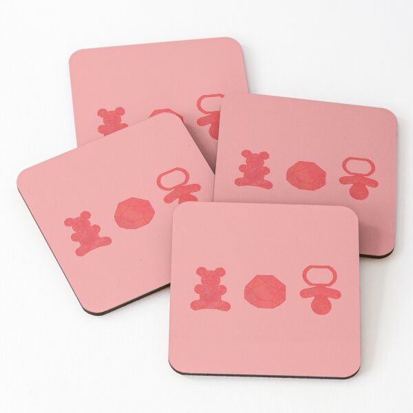 Item preview, Ruby Birthstone Baby Icons designed and sold by roselikething.