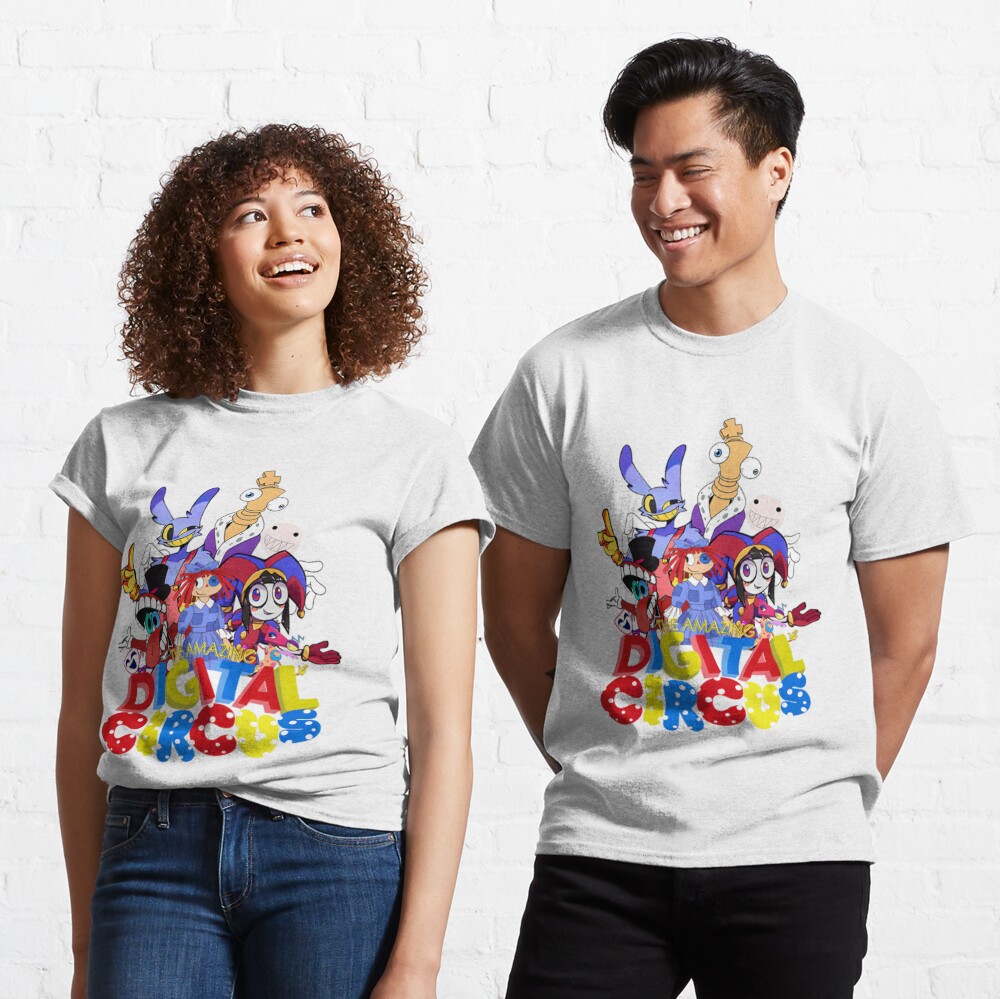 The Amazing Digital Circus Characters Kids T-Shirt for Sale by  Sourmood-ART