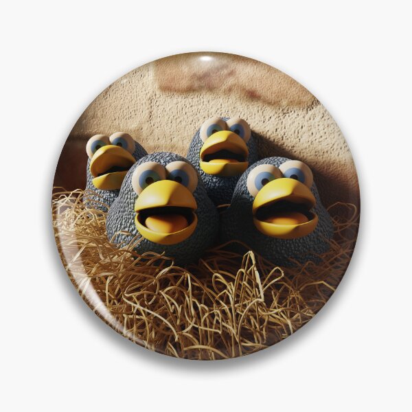 Item preview, Number 6 - The Birds designed and sold by Nothing Here Is Real.