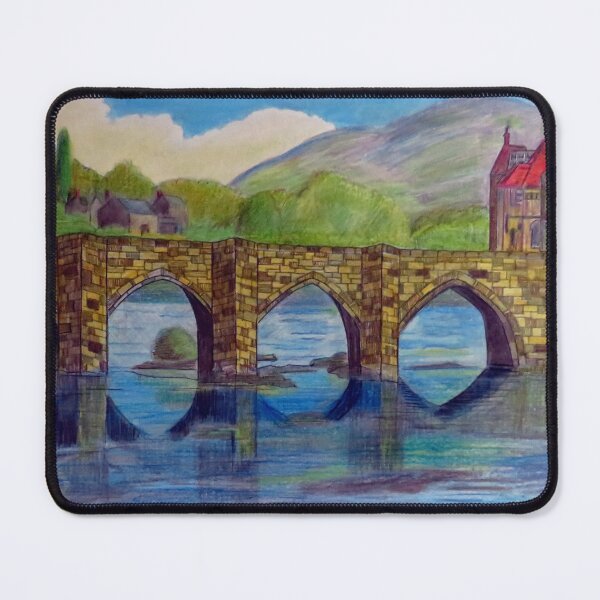 Item preview, 469 - LLANGOLLEN BRIDGE - DAVE EDWARDS - MIXED MEDIA - 2019 designed and sold by BLYTHART.