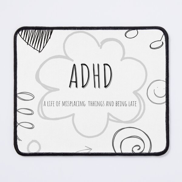 Item preview, Funny ADHD Quote designed and sold by Isaac Palmer.