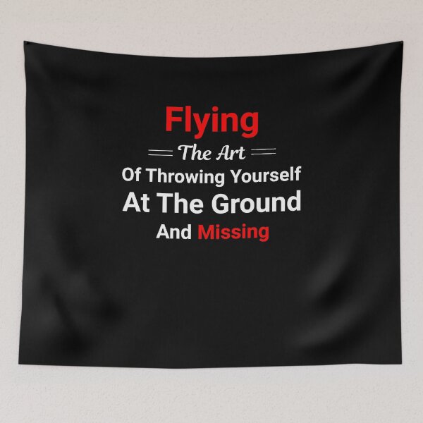 Item preview, Funny Pilot Flying The Art Of designed and sold by Manifest-Style.