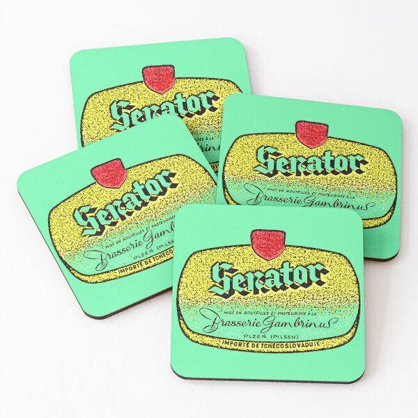 Item preview, Green Vintage Beer Label  designed and sold by notsweettea.
