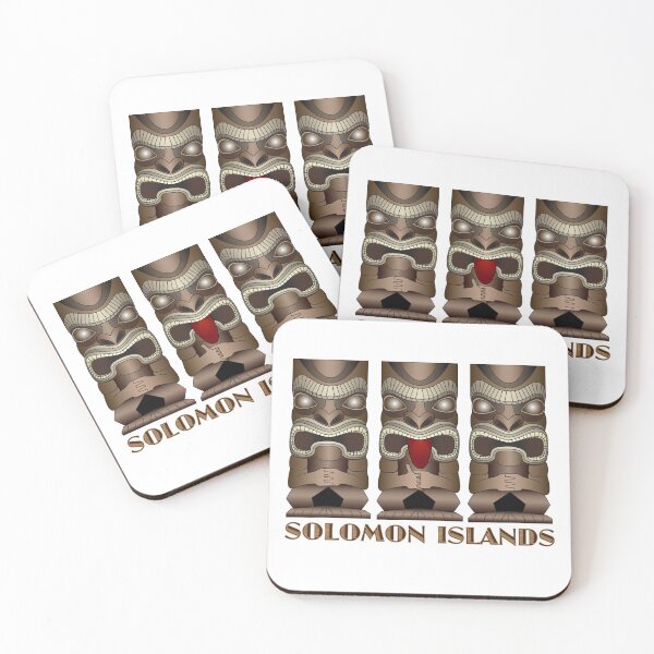 Item preview, Solomon Islands 3 Tiki designed and sold by NPStudio.