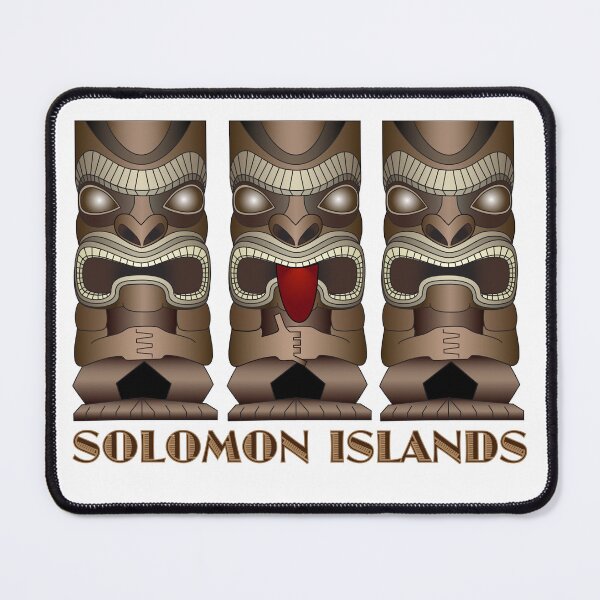 Item preview, Solomon Islands 3 Tiki designed and sold by NPStudio.
